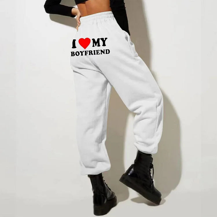 Variant image for Dam Joggingbyxor Lekfull Design Mjuk Tyg-14