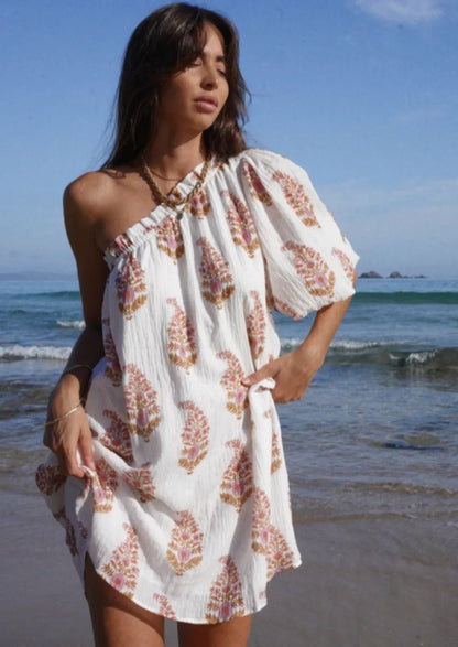 Dam Sommarklänning Elegant Polyester - Perfekt för Midsommar och Bröllopsgäst-3