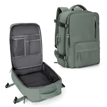 Ryggsäck Utbyggbar Nylon för Resor med Multifunktionell Design-5