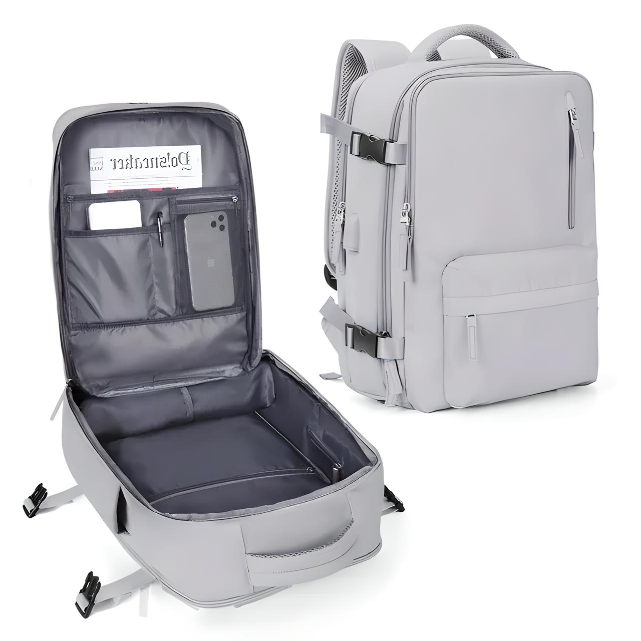 Ryggsäck Utbyggbar Nylon för Resor med Multifunktionell Design-6