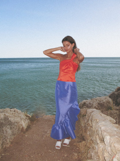 Dam Top Omgivande Remmar Smal Passform Stretchig Blandning-4