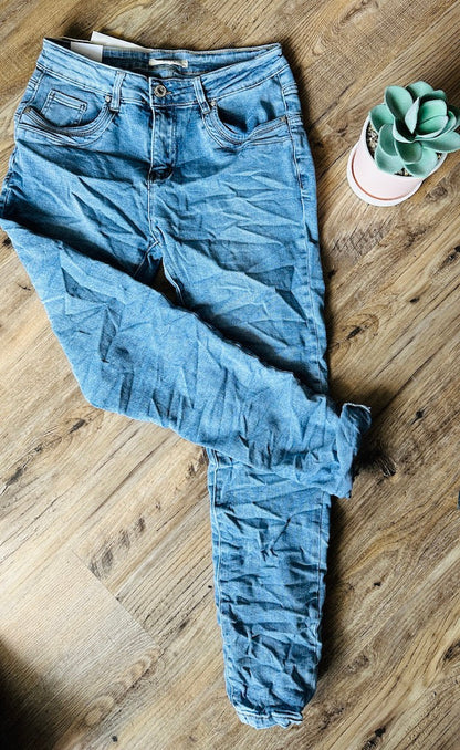 Snygga Byxor Dam Medelhög Midja Mjuk Tyg Tätt Ben-3