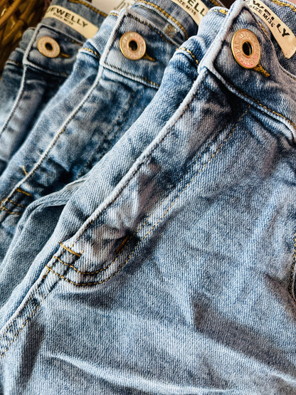 Snygga Byxor Dam Medelhög Midja Mjuk Tyg Tätt Ben-4