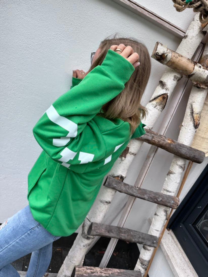 Unisex Hoodie Avslappnad Design 100% Bomull-5