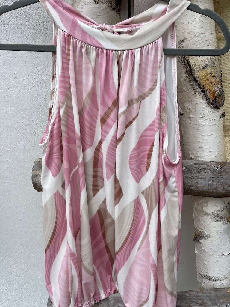 Festtoppar Dam i Mjuk Polyester med Unika Tryck – Trendig Topp för Vardag och Fest, Passar XS till XL 12