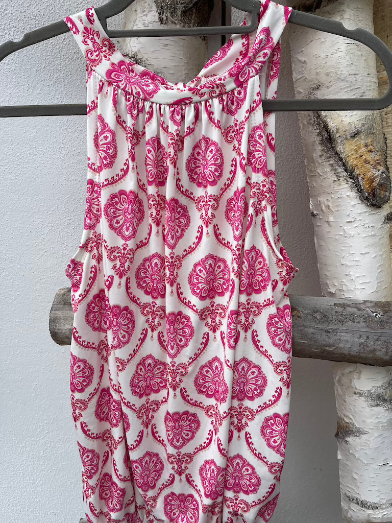 Festtoppar Dam i Mjuk Polyester med Unika Tryck – Trendig Topp för Vardag och Fest, Passar XS till XL 17