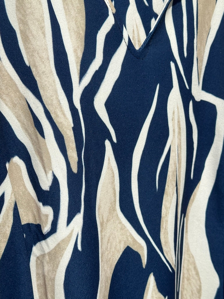 Fina Dam Klänningar med Tryck i Tjock Polyester för Vardag och Fest-3