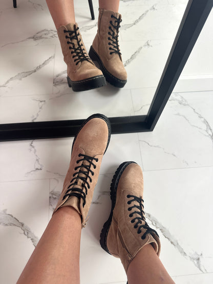 Kvinnor Stövlar Elegant Läder Syntetisk-2