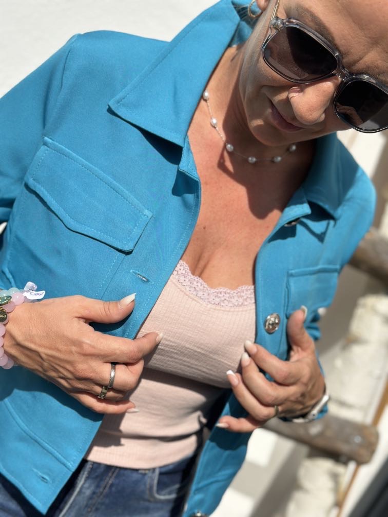 Variant image for Damjacka Kort Tunn Polyester Modern Design-1