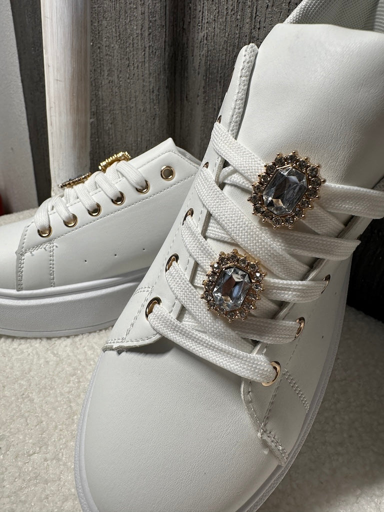 Dam Sneakers Mångsidig Design Textil Syntet-6