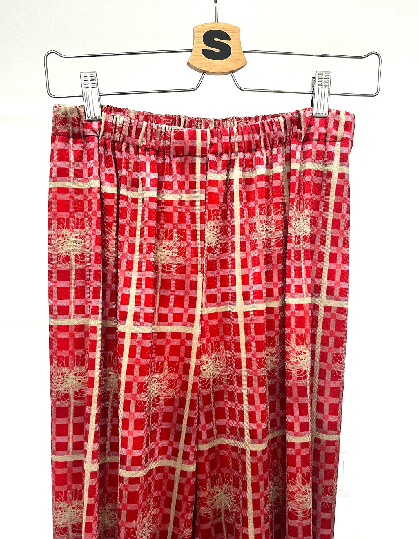 Dam Byxor Med Resår I Midjan Snygga Mönster Polyester-3