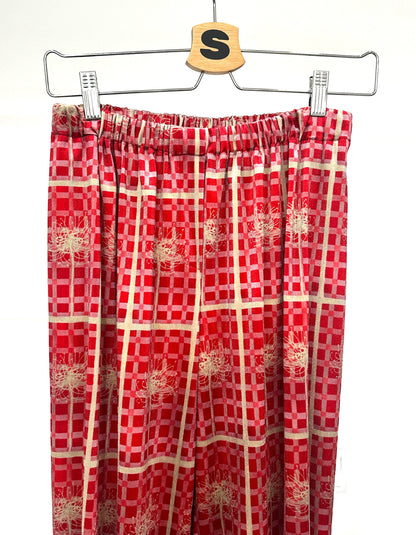 Dam Byxor Med Resår I Midjan Snygga Mönster Polyester-3