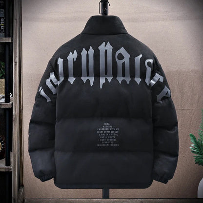 Herr Vinterjacka Buffertstil Vattentålig Polyester-1