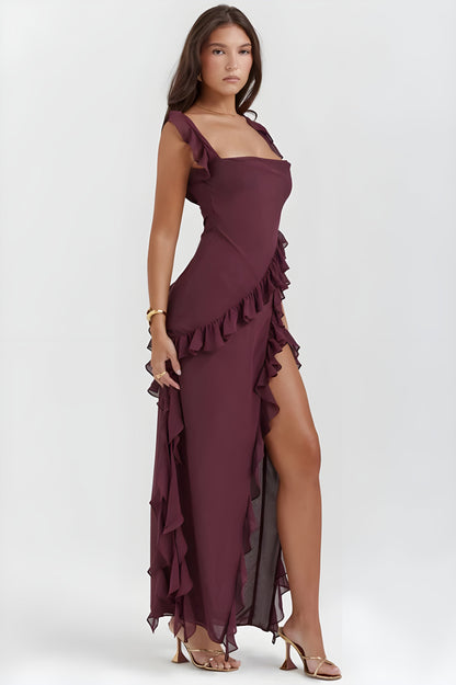 Kvinnors Kvällskåpa Elegant Satin Spets 4