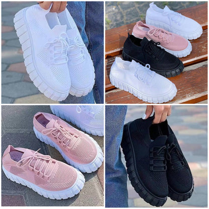 Dam Sneakers Lätta Mesh För Komfortabel Vardag och Träning-6