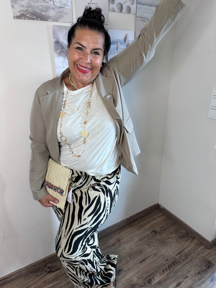 Dam Festtopp Med Gummibindning 100% Bomull-4