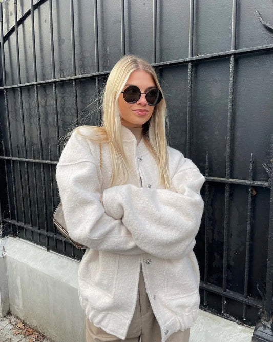 Damjacka Minimalistisk Modern Högkvalitativt Tyg 1