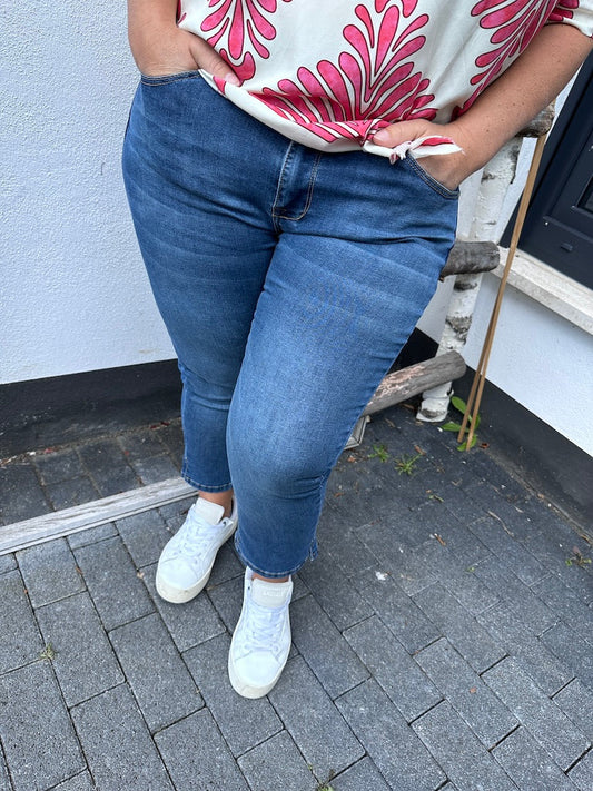 Plus Size Marlene Byxor Stretch Polyester för Kvinnor-1