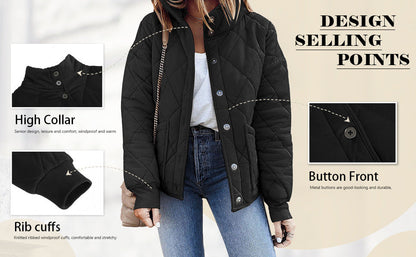 Damjacka Tight Fit Elegant Polyester för Damer 2