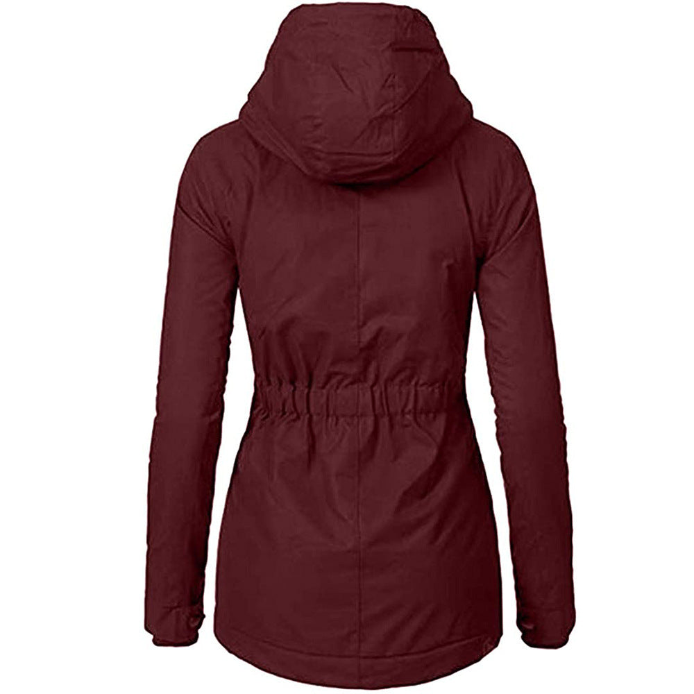 Damjacka Stilren Design Högkvalitativ Polyester för Damer-3