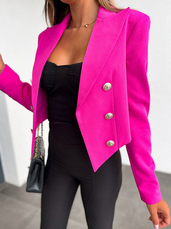 Variant image for Kvinna Beskuren Blazer Modern Högkvalitativt Tyg-11