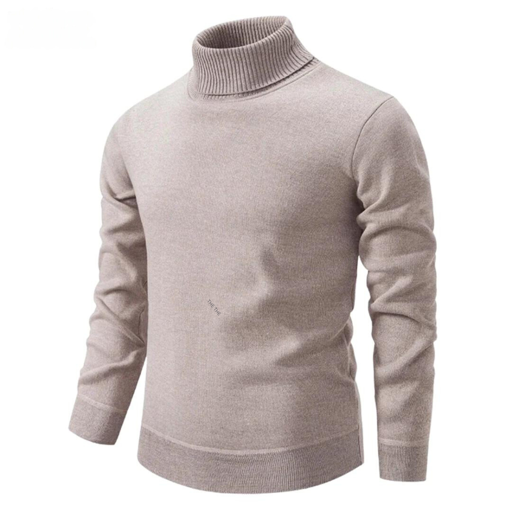 Herr Tröja Avslappnad Fleece Varm Komfort-1