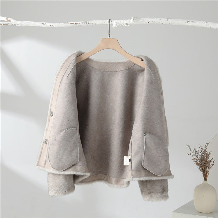 Damjacka Velour Elegant Design För Festliga Tillfällen-2