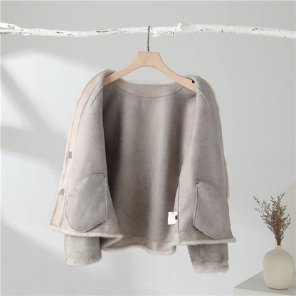 Damjacka Velour Elegant Design För Festliga Tillfällen-2