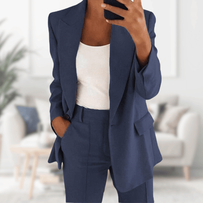 Herr Kostym Bröllop Elegant Slim Fit 100% Ull-5