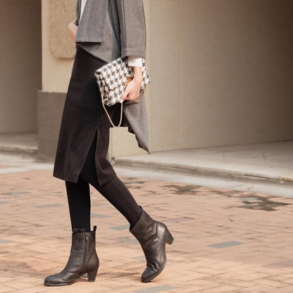 Herr Kostymbyxor Slim Fit Hög Kvalitet Ull och Bomullsblandning 3