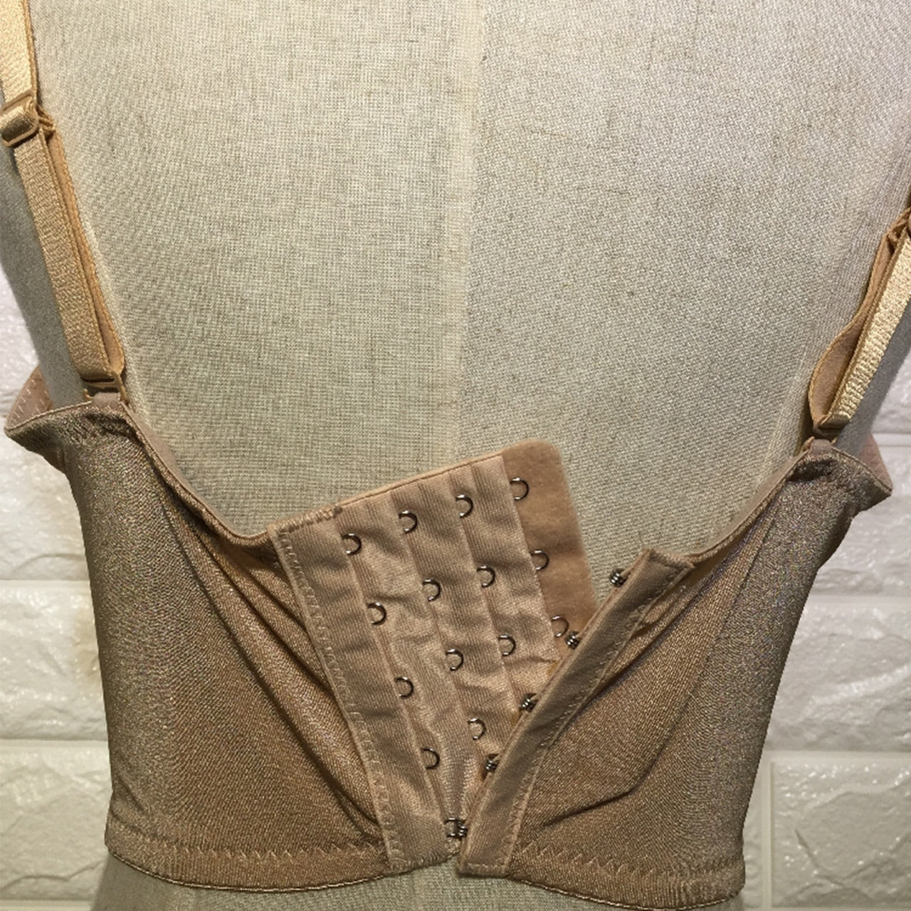 Dam Bustier Geometriskt Mönster Justerbara Remmar Polyester Spandex 5