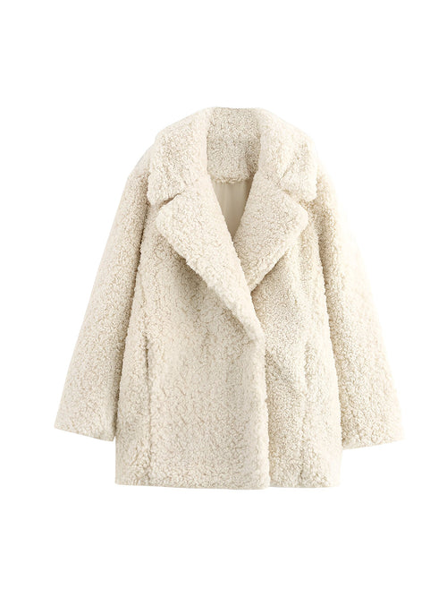 Damjacka Höstjacka Avslappnad Polyester-1