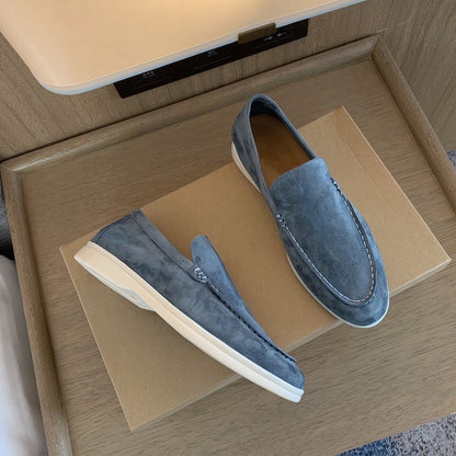 Variant image for Herrar Loafers Vintage Läder Komfortabel Design-51