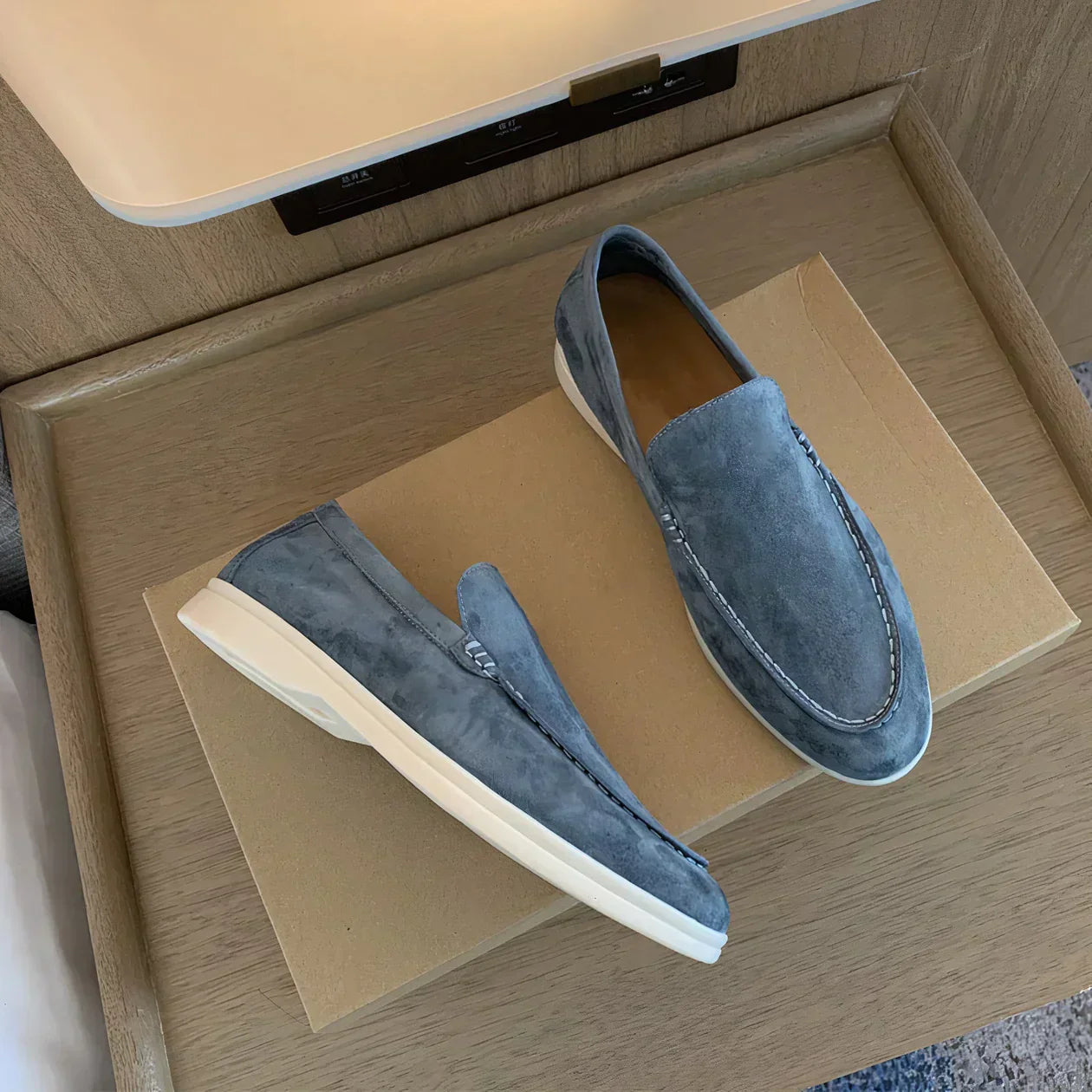 Variant image for Herrar Loafers Vintage Läder Komfortabel Design-61