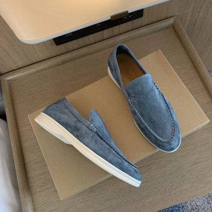 Variant image for Herrar Loafers Vintage Läder Komfortabel Design-61
