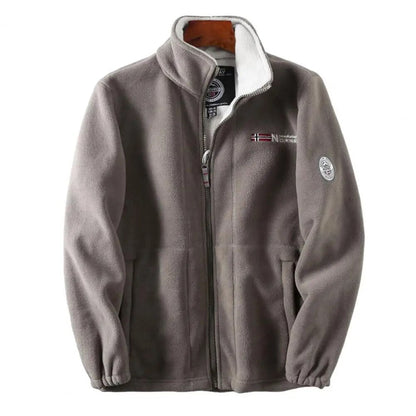 Herr Vinterrock Avslappnad Stil Högkvalitativt Tyg-3