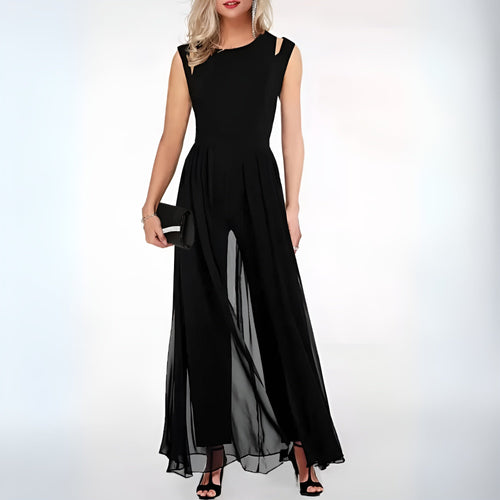 Dam Jumpsuit med Elegant Design, Mjuk Tyg och Fickor – Bekväm Passform för Varje Tillfälle 1