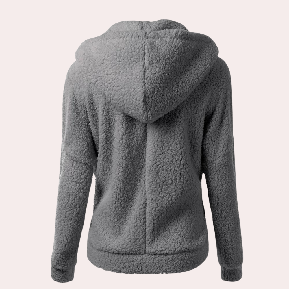 Kvinnors Lång Kappa Klassisk Stil Mjuk Blandning-2