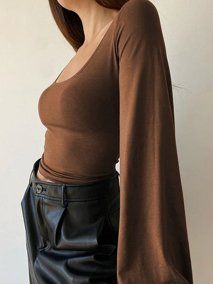 Röd Festtopp Dam med Mångsidig Design i Högkvalitativt Tyg – Perfekt för Vardag och Fest 7