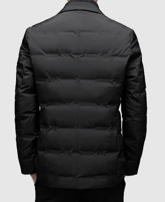 Herrar Parkas Jacka Vadderad För Kalla Dagar Elegant Design Högkvalitativt Material-4