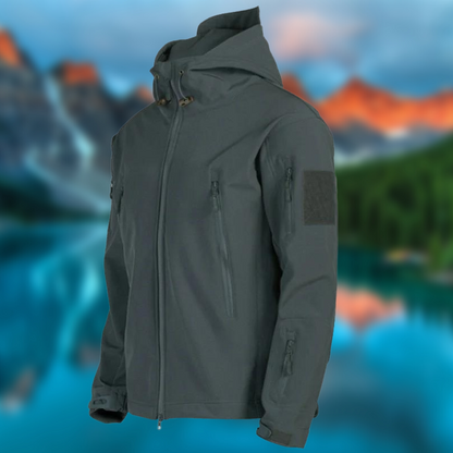 Variant image for Herrfunktionell Utomhusjacka med Huva Vattentålig Polyester-7