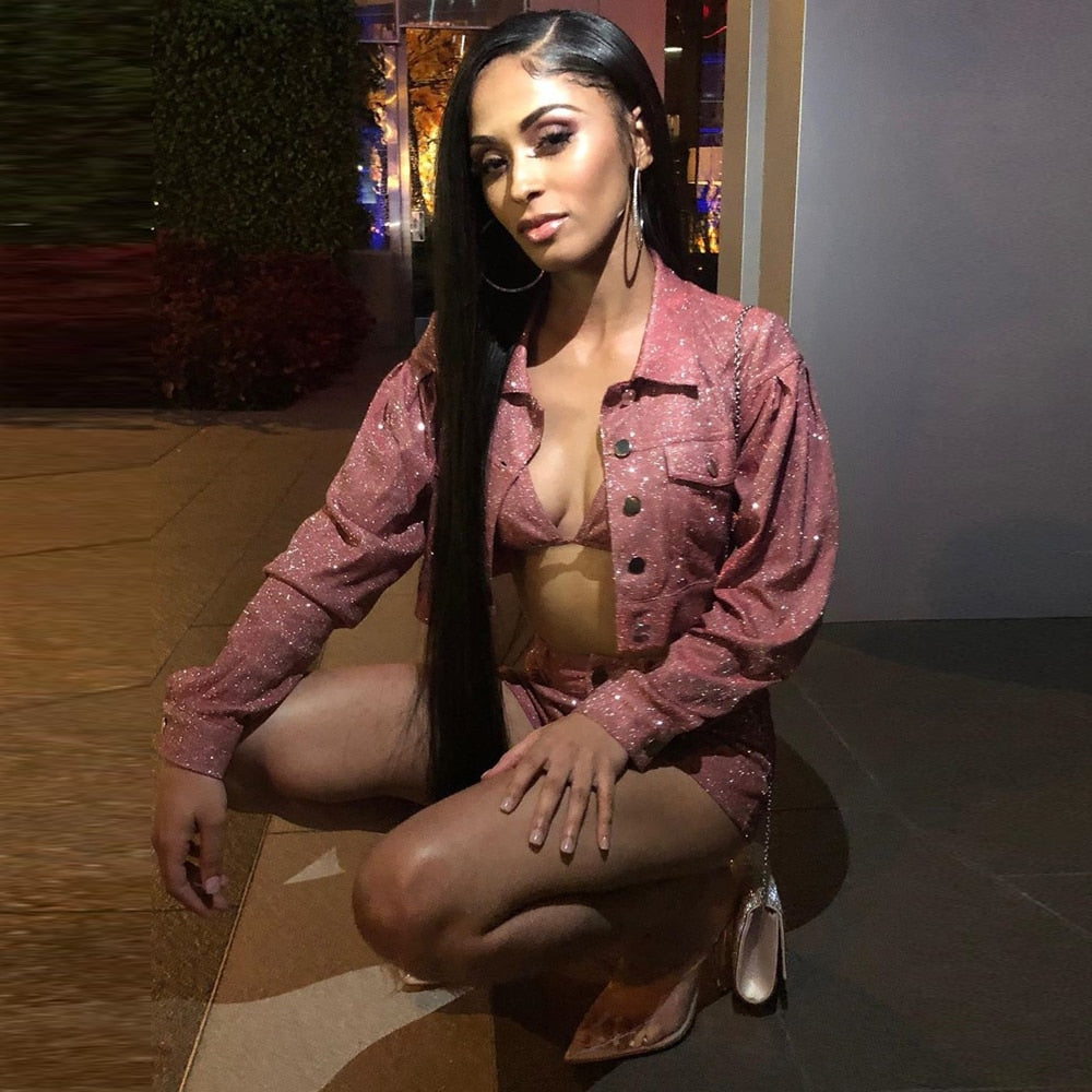 Dam Kort Klänning V-ringad Polyester för Fest och Sommar-3