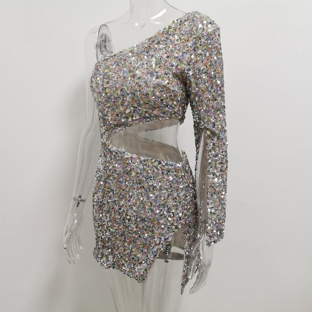 Kvinnors Axellös Klänning Lutande Halsringning Polyester Mini Etui-5