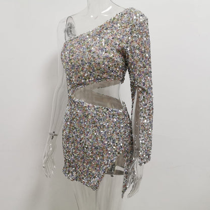 Kvinnors Axellös Klänning Lutande Halsringning Polyester Mini Etui-5