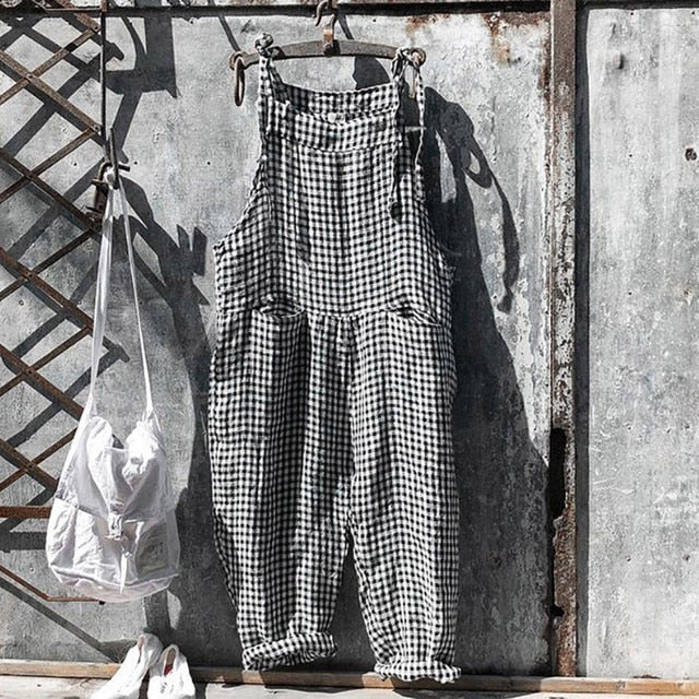 Variant image for Dam Overall Baggy Stil Polyester-13
