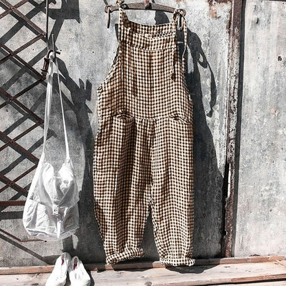 Dam Overall Baggy Stil Polyester-4