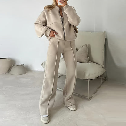 Variant image for Dam Casual Set Långärmad Tröja med Dragkedja Polyester-7