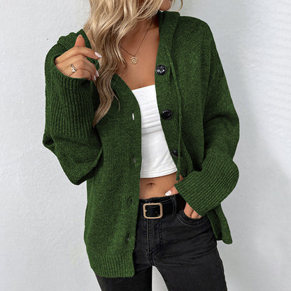 Variant image for Kvinnors Tröja med Huva och Sladdstam i Mjuk Polyester-11