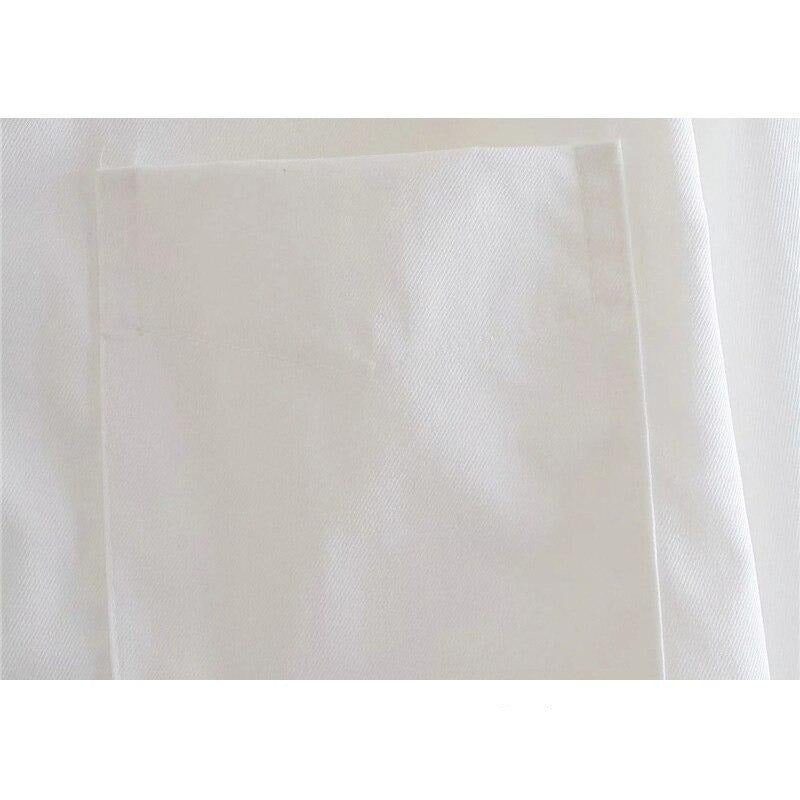 Herrskjorta Lång Ärmar Täckbar Krage Polyester Normal Passform-4