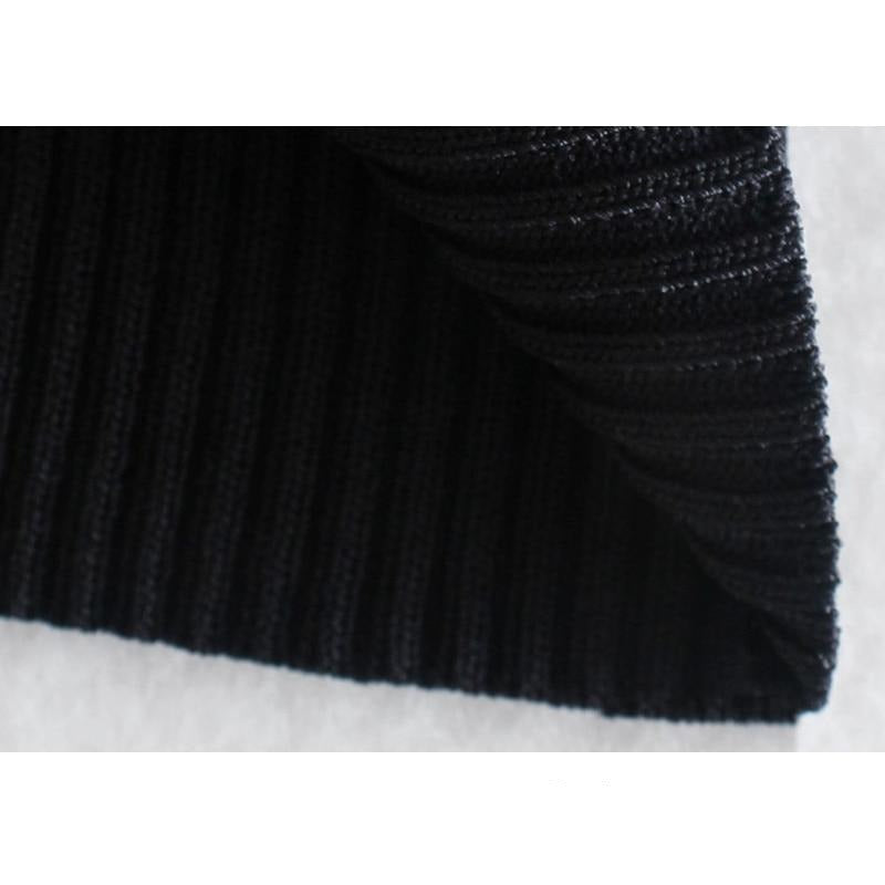 Dam Tank Top Modern Krage Polyester Kort-5